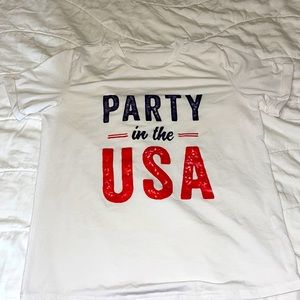 Short Sleeve USA Tee